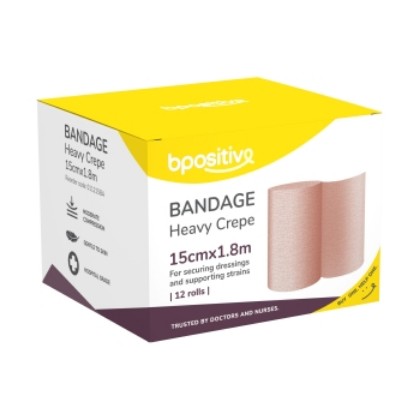 Picture of Bpositive Bandage Heavy Crepe 15cm X 1.8m