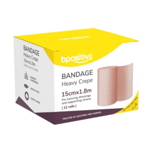 Picture of Bpositive Bandage Heavy Crepe 15cm X 1.8m