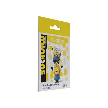 Picture of Bpositive Boo Boo Minion Strips For Kids (BX10)