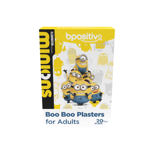 Picture of Bpositive Boo Boo Minion Strips For Adults (BX20)