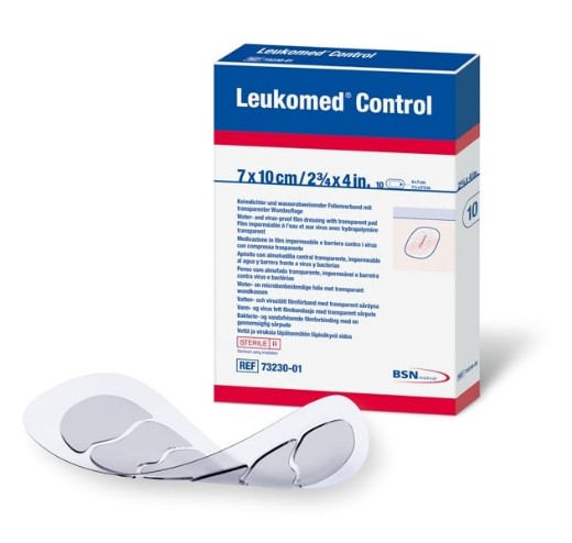 Picture of Leukomed Control Waterproof Island Dressing 7cm X 10cm Sterile