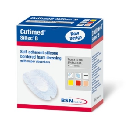 Picture of Cutimed Siltec B 7 X 10cm Oval