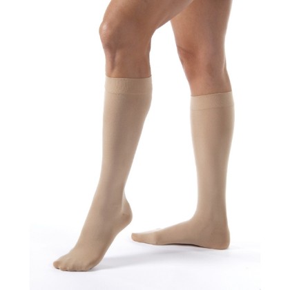 Picture of Jobst Ultrasheer Knee High CT Extra Large Beige 15-20 MMHG