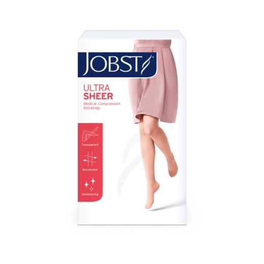 Picture of Jobst Ultrasheer Thigh High Beige Small