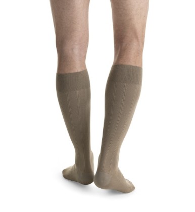 Picture of Jobst For Men Casual Knee High Extra Large Beige 15-20 MMHG