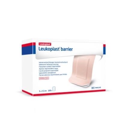 Picture of Leukoplast Barrier Dressing Sterile 50mm X 72mm Tan
