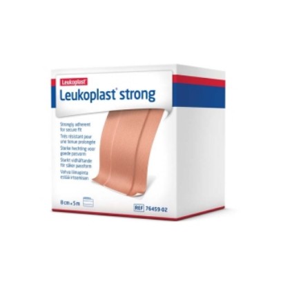 Picture of Leukoplast Strong Adherent Dressing 8cm X 5m Tan