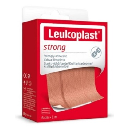 Picture of Leukoplast Strong Adherent Dressing 6cm X 1m Tan