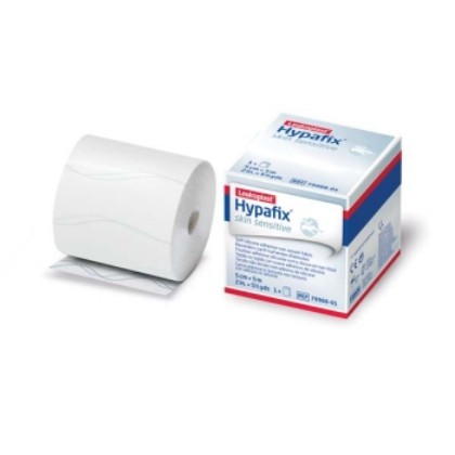 Picture of Leukoplast Hypafix Skin Sensitive Adhesive Retention Tape 5cm X 5m