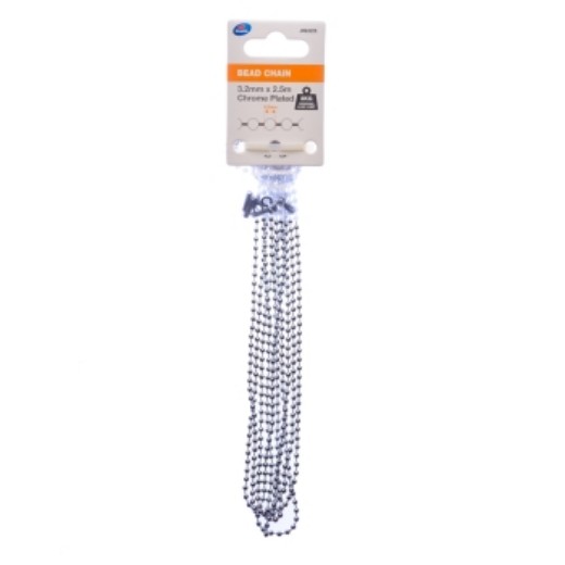 Picture of CHAIN ZENITH 3.6MMX2M CHROM PL BEAD
