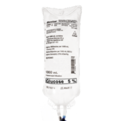 Picture of Viaflex 5% Glucose IV Solution 1000ml