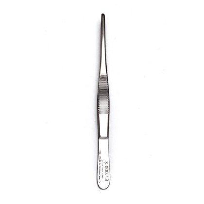 Picture of Dressing Forceps 13cm Block End Blunt Delicate Armo