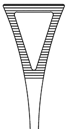 Picture of Pennington Forceps 15cm Armo