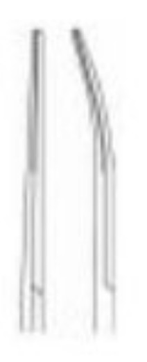 Picture of Sims Uterine Scissors Blunt/Blunt 23cm Curved Armo