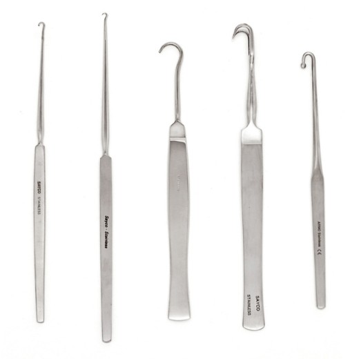 Picture of Gillies Skin Hook No.2 Blunt 18cm Armo