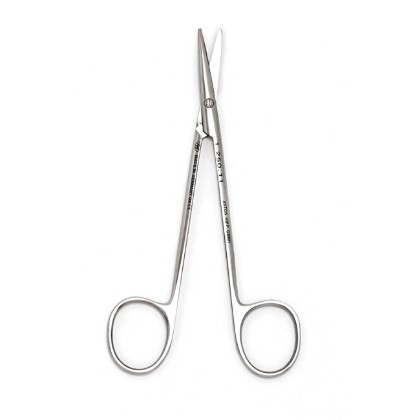 Picture of Strabismus Scissors Curved 11cm Hipp
