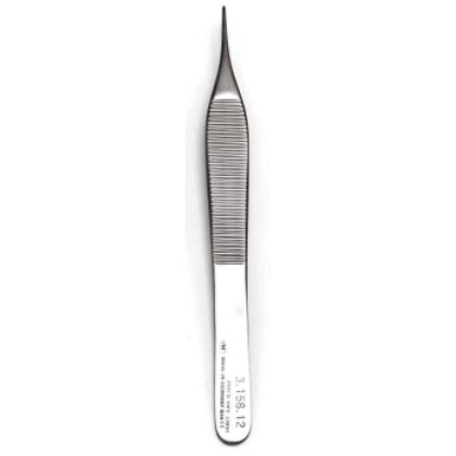 Picture of Adson Tissue Forceps 1x2 Teeth Micro 12cm Hipp