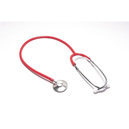 Picture of ABN Single Head Nurses Stethoscope Red