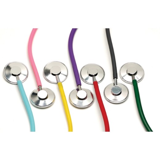 Picture of ABN Single Head Nurses Stethoscope Red