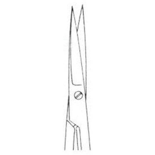 Picture of Dress Scissors Sharp/Sharp Curved 13cm Klini