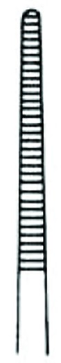 Picture of Mcindoe Dressing Forceps 15cm Klini