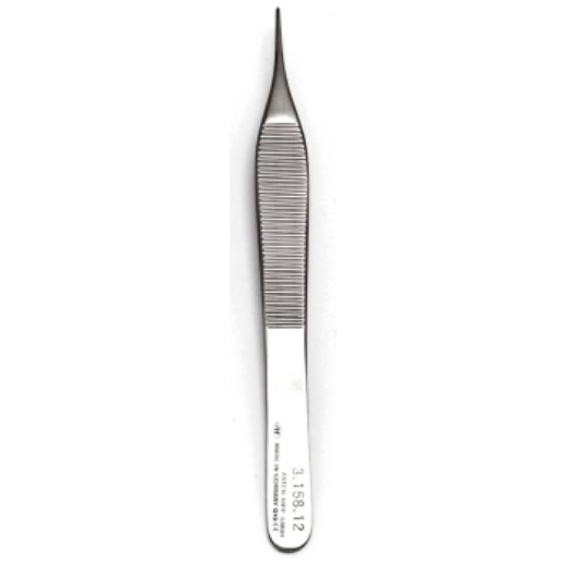 Picture of Adson Tissue Forceps 1x2 Teeth Micro 12cm Klini