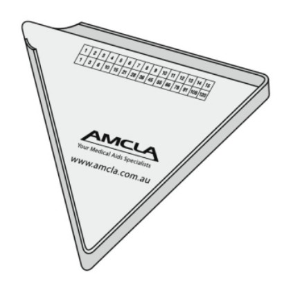 Picture of Triangular Pill Counter Tray