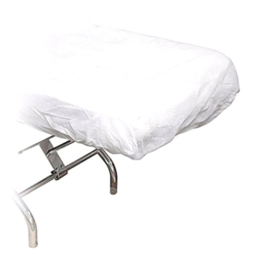 Picture of Bed Sheet Fitted 75 X 200cm White Disposable