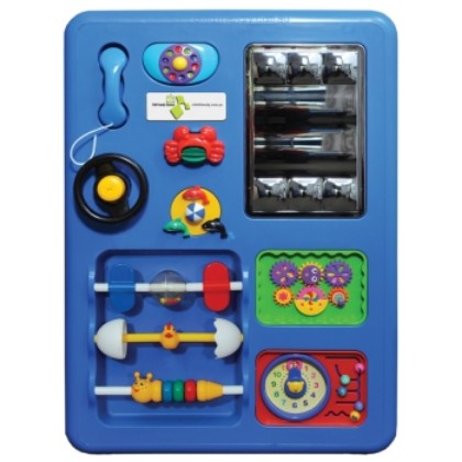 Picture of Play Panel 700 X 980mm Blue With Wall Mount