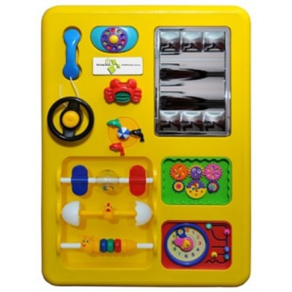 Picture of Play Panel 700 X 980mm Yellow With Wall Mount