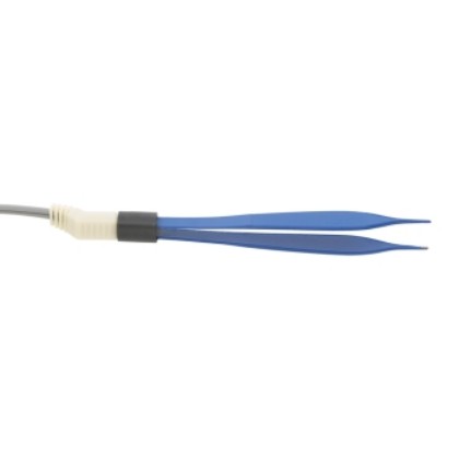 Picture of Bipolar Hyfrecator Adson Serrated Tip Forceps
