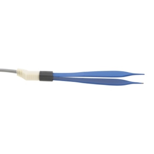 Picture of Bipolar Hyfrecator Adson Serrated Tip Forceps