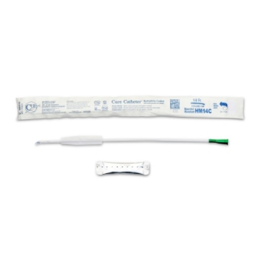 Picture of Cure Catheter Male Hydrophilic 16" Coude Tip FG12