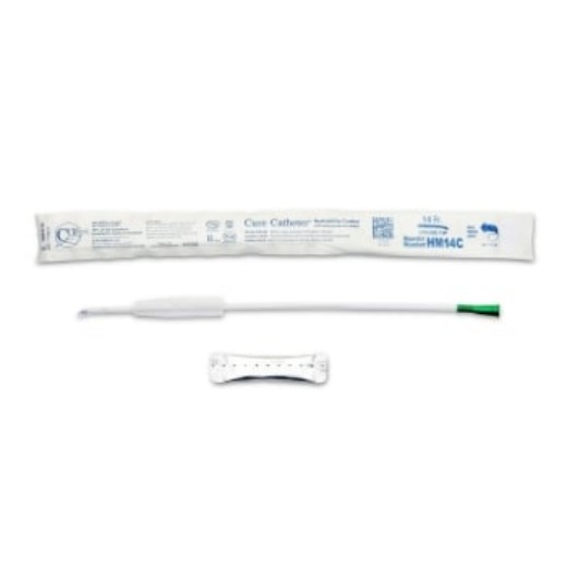 Picture of Cure Catheter Male Hydrophilic 16" Coude Tip FG14