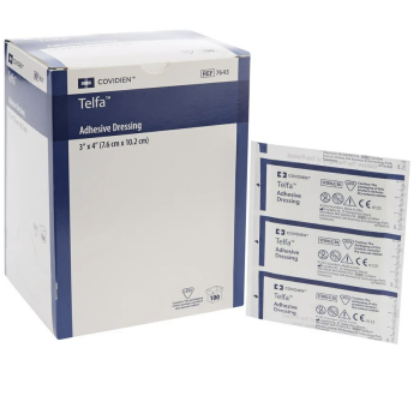 Picture of Telfa 7.5 X 10cm Adhesive Dressing