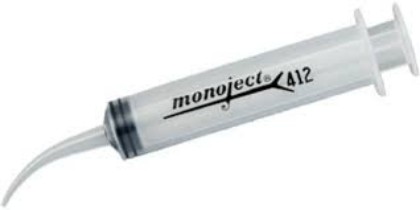 Picture of Monoject Irrigation Syringe Curved Tip