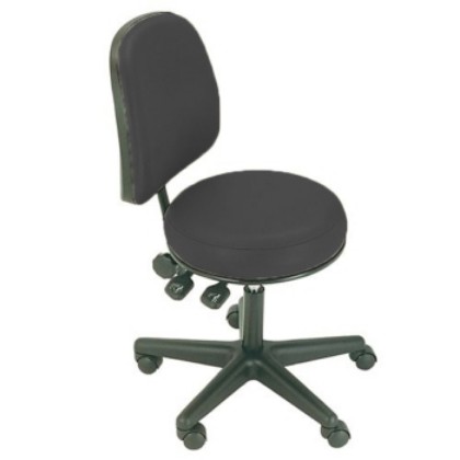 Picture of Stool Surgeon Basic Backrest Black