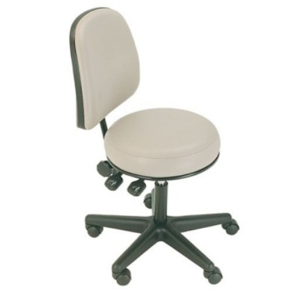 Picture of Stool Surgeon Basic Backrest Grey