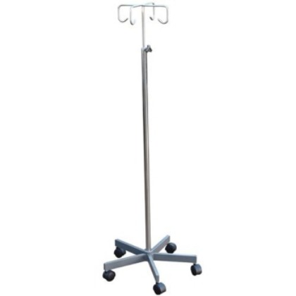 Picture of IV Stand With Steel Base 4 Prong