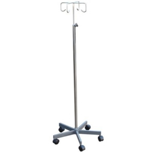 Picture of IV Stand With Steel Base 4 Prong