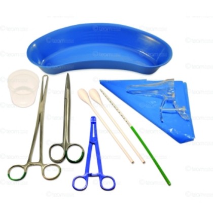 Picture of IUD Insertion Kit Complete With Metal Instruments