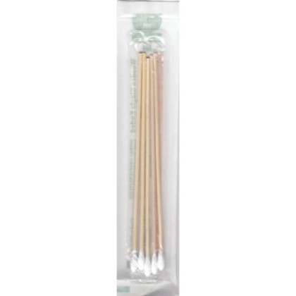 Picture of Cotton Tip Swabstick 15cm Pkt/5 Sterile Wooden