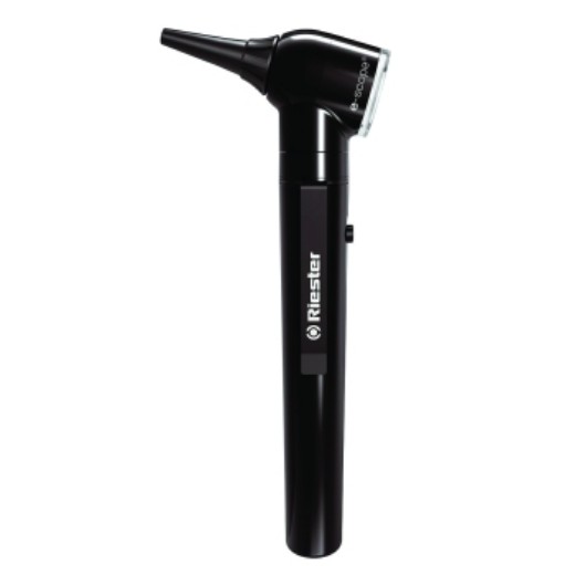 Picture of Otoscope E-scope F.O LED 3.7V Black
