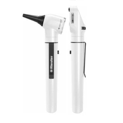 Picture of Diagnostic Set E-Scope 2.7V Otoscope/Ophthalmoscope White