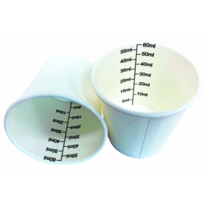 Picture of Medicine Measuring Cup 60ml Paper