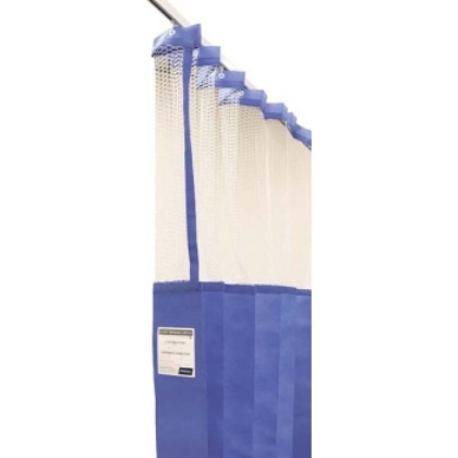 Picture of Curtains Disposable 4.5 X 2.3m Blue Mesh