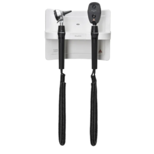 Picture of HEINE EN200 Wall Diagnostic Unit With BETA 400 LED Otoscope And BETA LED 200 Ophthalmoscope