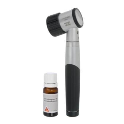 Picture of HEINE Mini 3000 Dermatoscope LED W/ Contact Plate No Scale