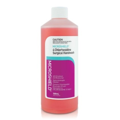Picture of Microshield 4 Chlorhexidine Surgical Handwash - 500ml
