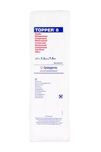Picture of Topper 8 Gauze Non-Sterile 7.5 X 7.5cm